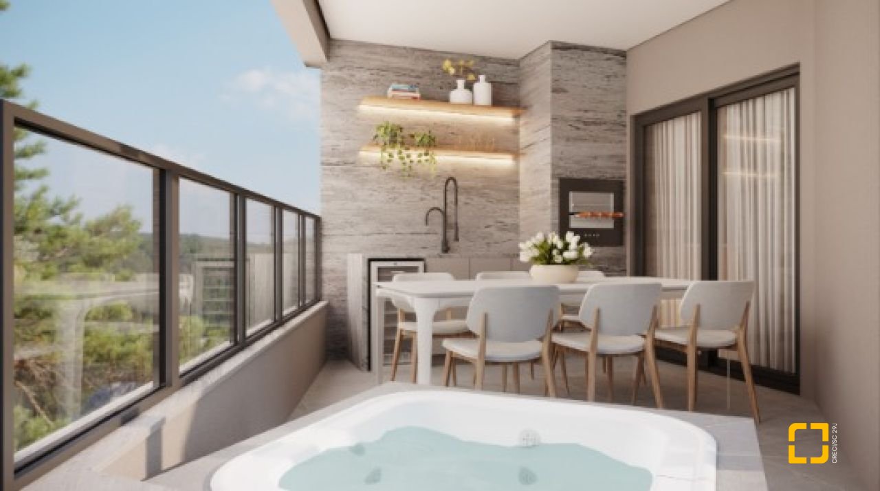 Apartamento com 98m², 3 quartos (sendo 1 suíte), 1 garagem, no bairro Jurerê em Florianópolis