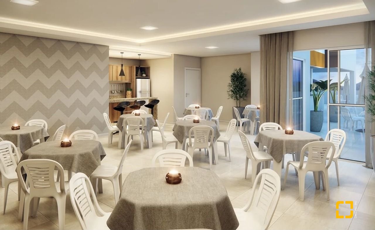 Apartamento com 56m², 2 quartos, 1 garagem, no bairro Aririu em Palhoça