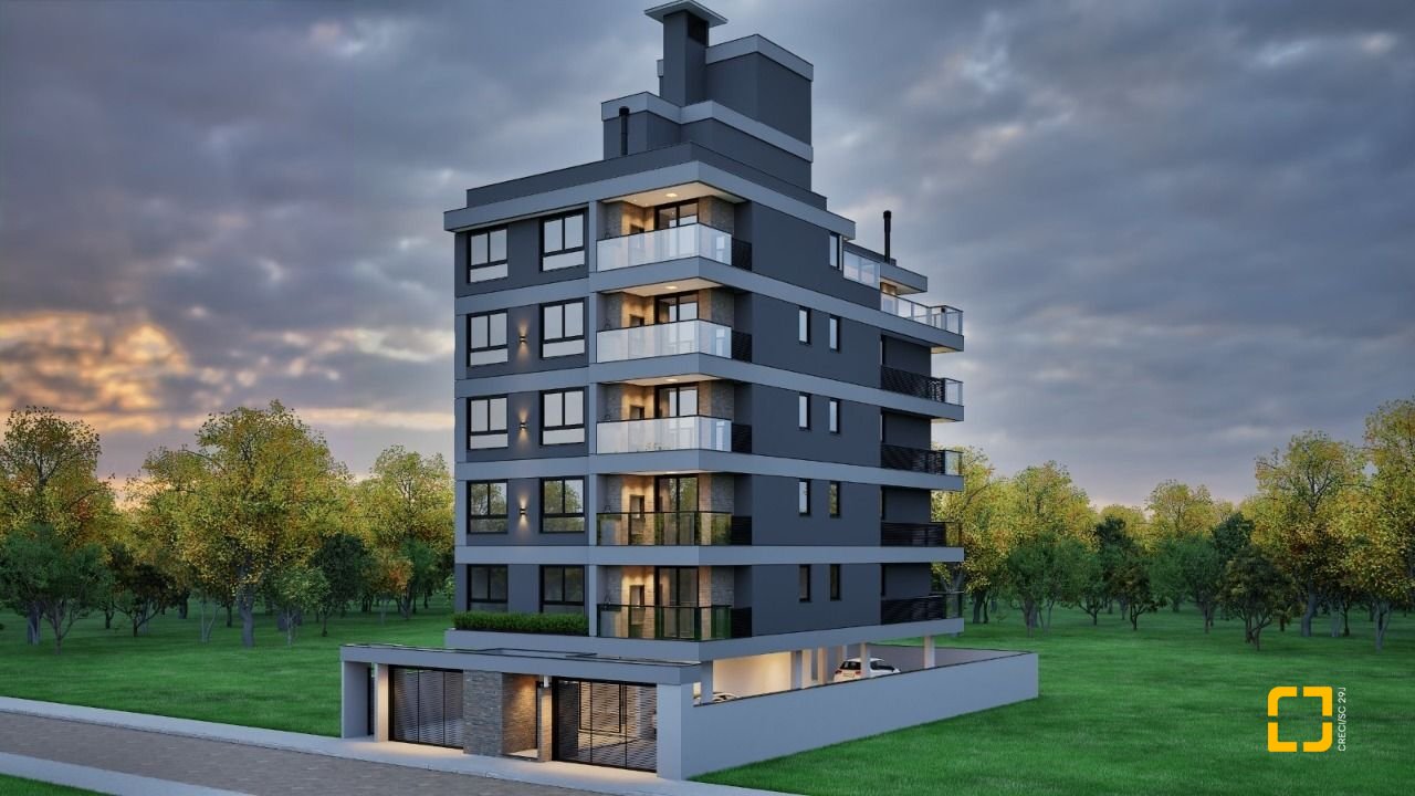 Apartamento com 92m², 3 quartos (sendo 1 suíte), 1 garagem, no bairro Centro em Palhoça