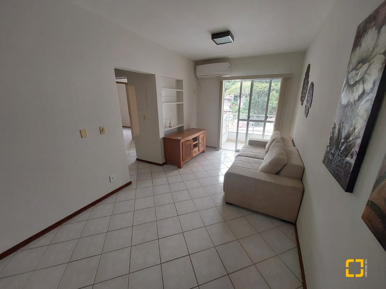Apartamento com 74m², 3 quartos (sendo 1 suíte), 1 garagem, no bairro Itacorubi em Florianópolis