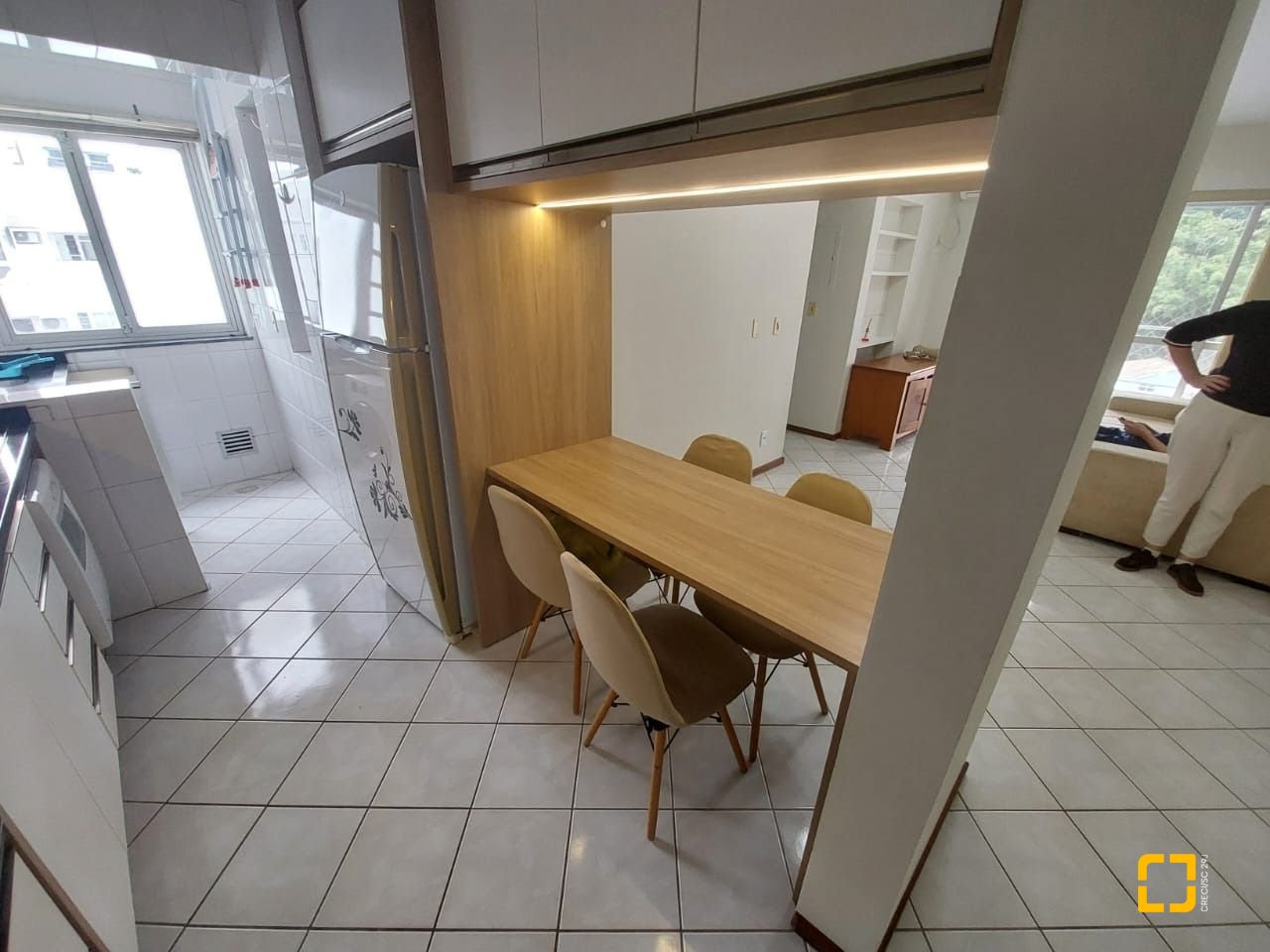 Apartamento com 74m², 3 quartos (sendo 1 suíte), 1 garagem, no bairro Itacorubi em Florianópolis