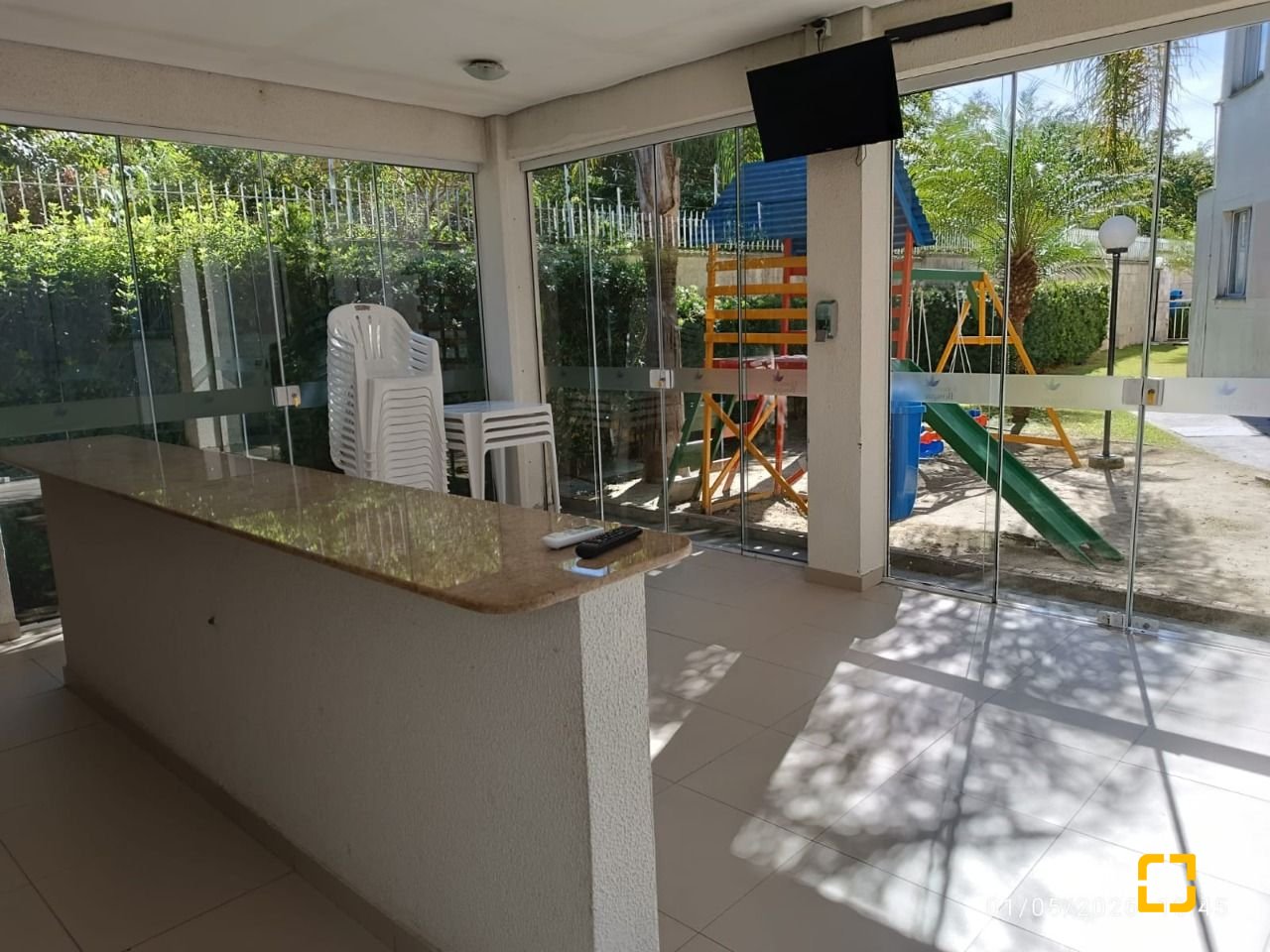 Apartamento com 48m², 2 quartos, 1 garagem, no bairro Roçado em São José