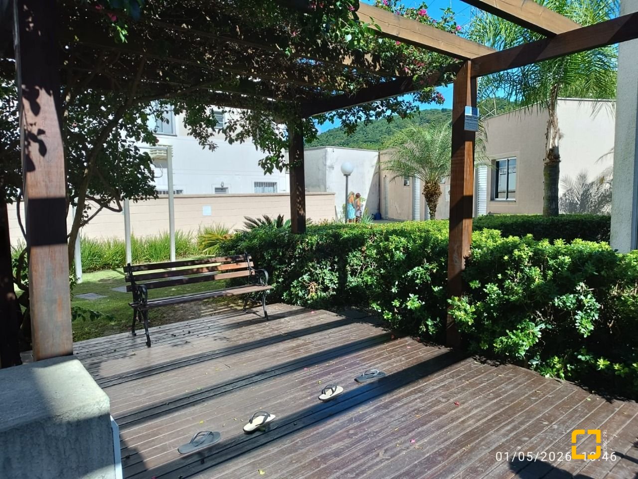 Apartamento com 48m², 2 quartos, 1 garagem, no bairro Roçado em São José