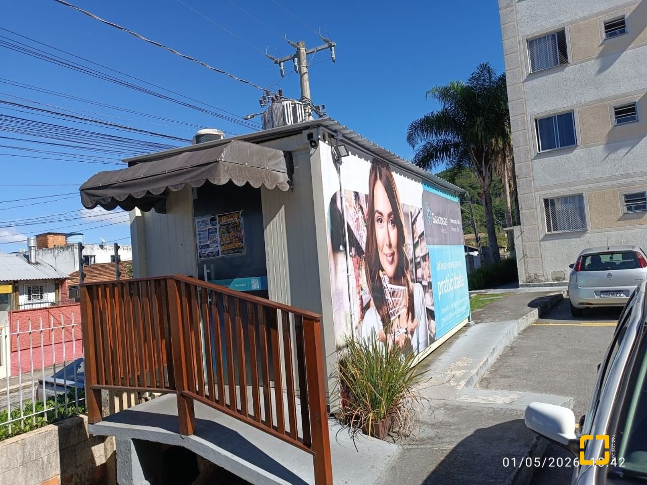 Apartamento com 48m², 2 quartos, 1 garagem, no bairro Roçado em São José