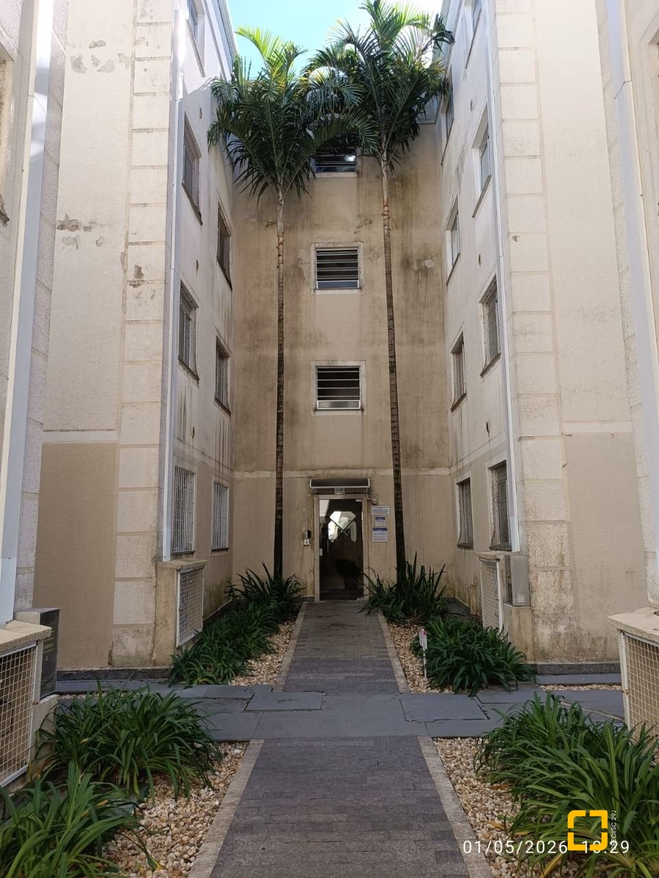 Apartamento com 48m², 2 quartos, 1 garagem, no bairro Roçado em São José