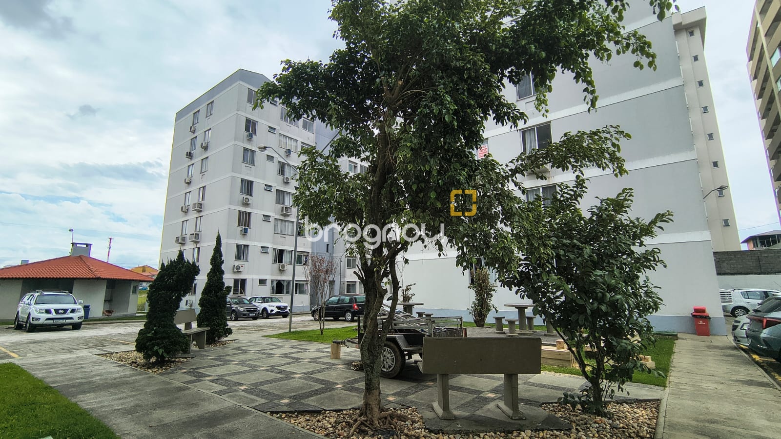 Apartamento com 53m², 2 quartos, 1 garagem, no bairro Ipiranga em São José