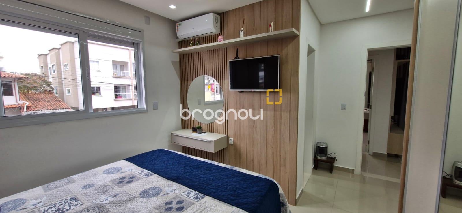Apartamento com 59m², 2 quartos (sendo 1 suíte), 1 garagem, no bairro Ingleses do Rio Vermelho em Florianópolis