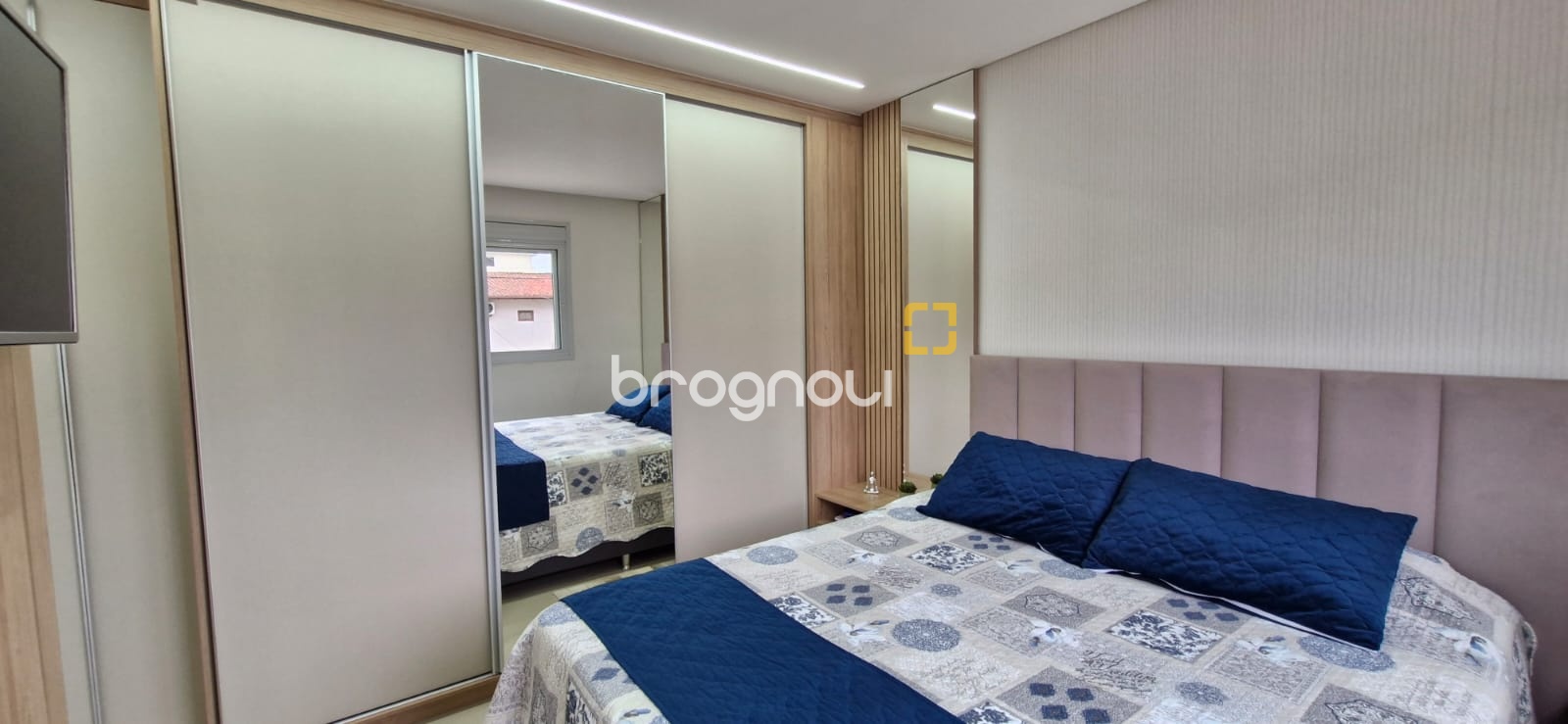 Apartamento com 59m², 2 quartos (sendo 1 suíte), 1 garagem, no bairro Ingleses do Rio Vermelho em Florianópolis