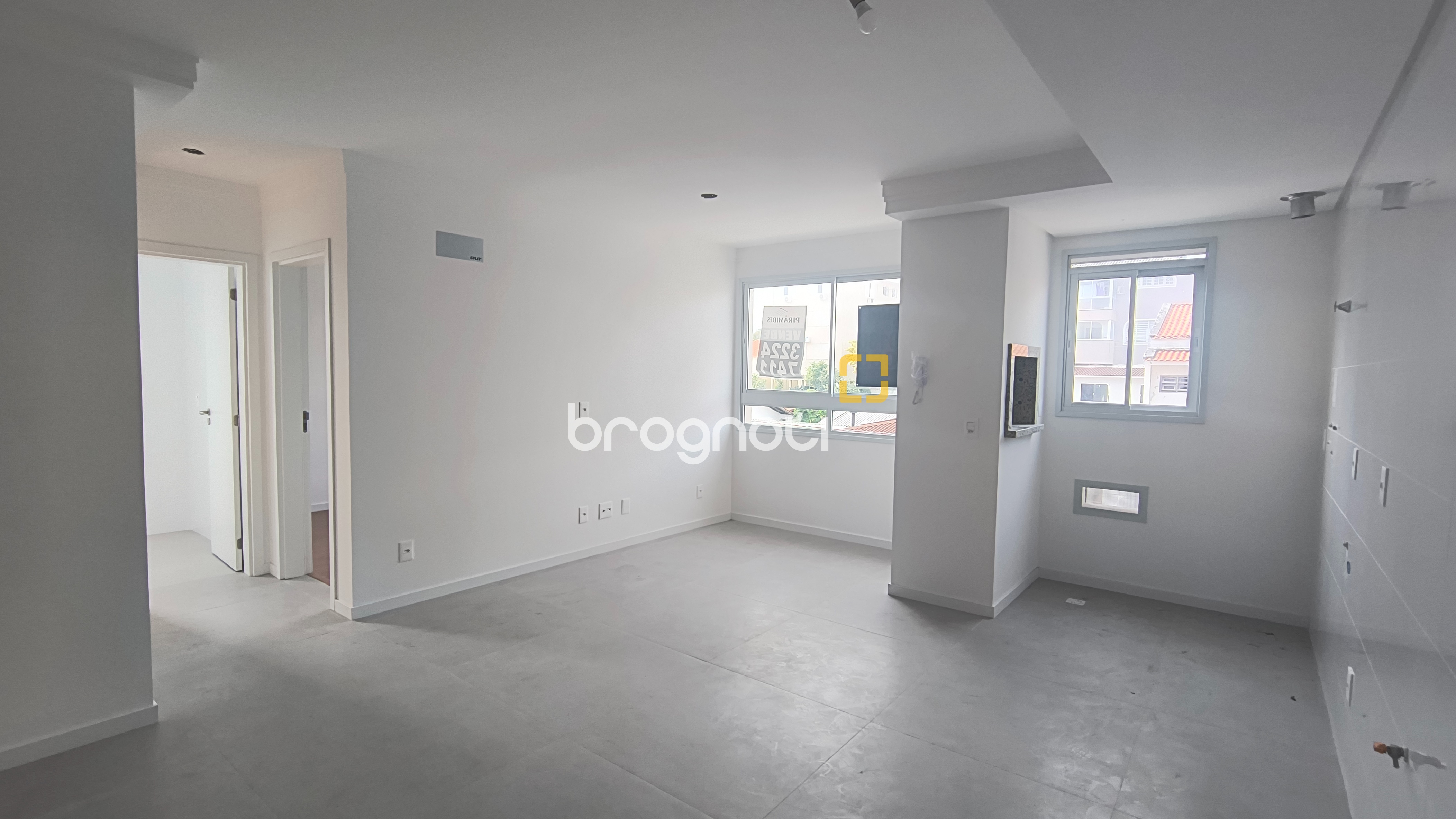 Apartamento com 64m², 2 quartos (sendo 1 suíte), 1 garagem, no bairro Coqueiros em Florianópolis