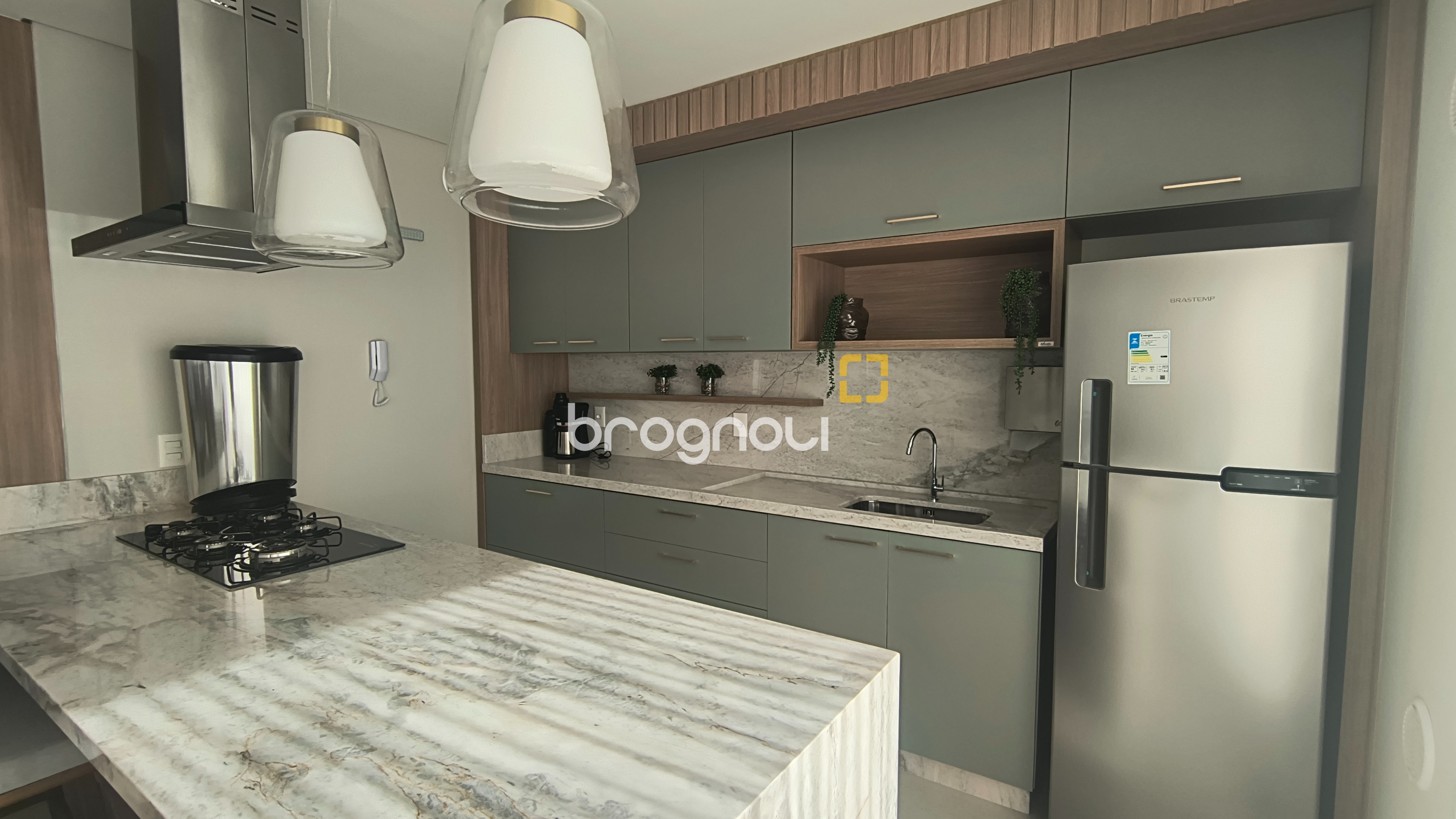 Apartamento com 64m², 2 quartos (sendo 1 suíte), 1 garagem, no bairro Coqueiros em Florianópolis